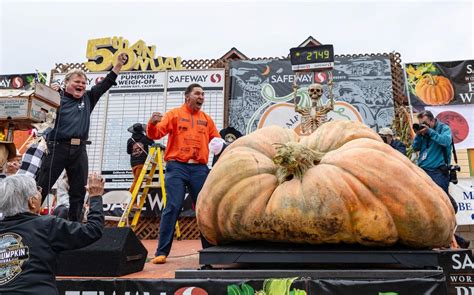 Half Moon Bay 50th annual pumpkin weigh-off returns Monday